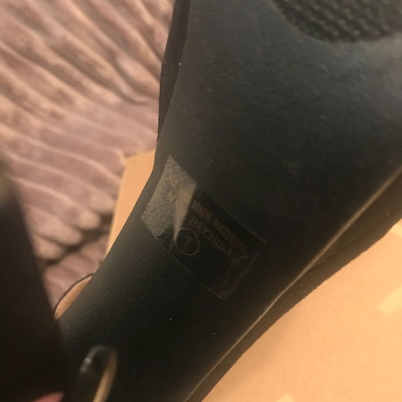 Black platform heels size 7 - Picture 8 of 8